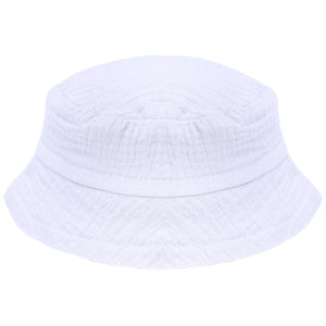 Cappello bob foderato, Bianco