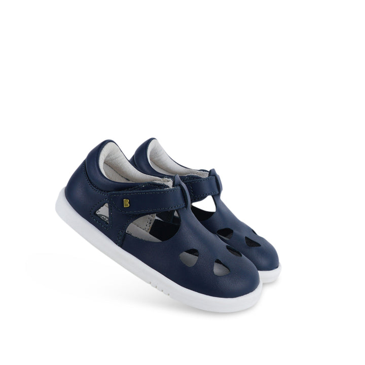 Sandali in pelle I-Walk Zap, Navy | Bobux