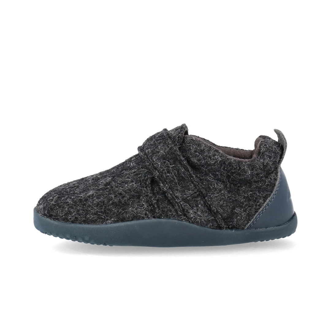 Xplorer Marvel felt slippers, Charcoal navy 