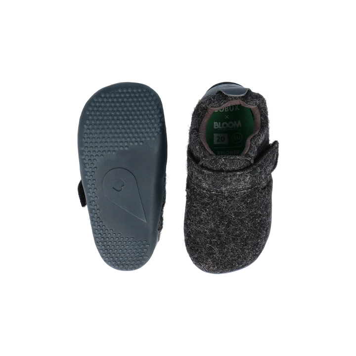 Xplorer Marvel felt slippers, Charcoal navy 