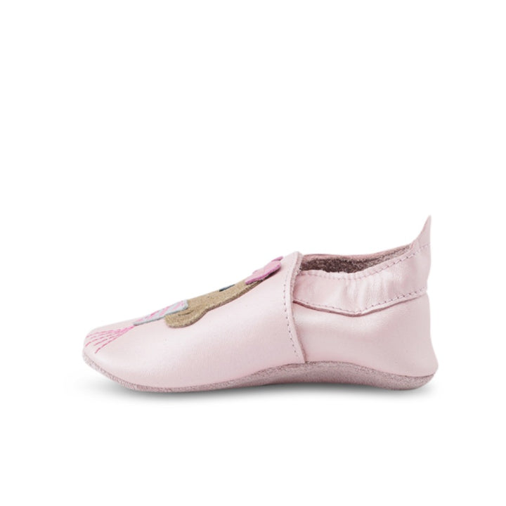 Babbucce in pelle morbida, Party bear blossom | Bobux soft sole