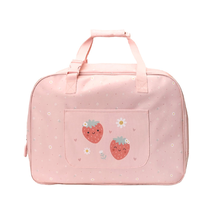 Large Sand-Proof Beach Bag, Strawberries