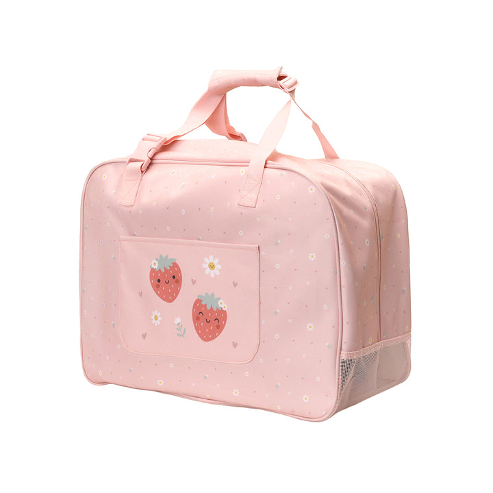 Large Sand-Proof Beach Bag, Strawberries