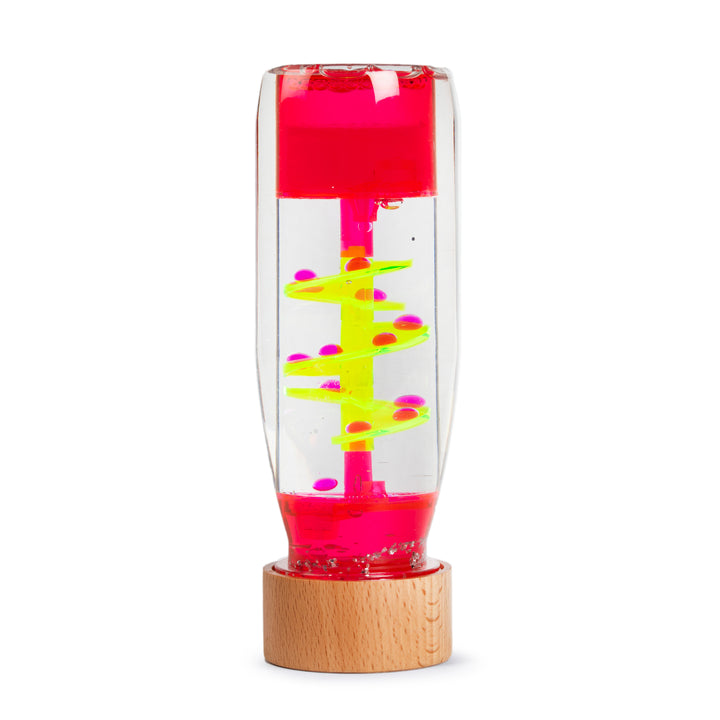 Bottiglia sensoriale Move Spiral pink
