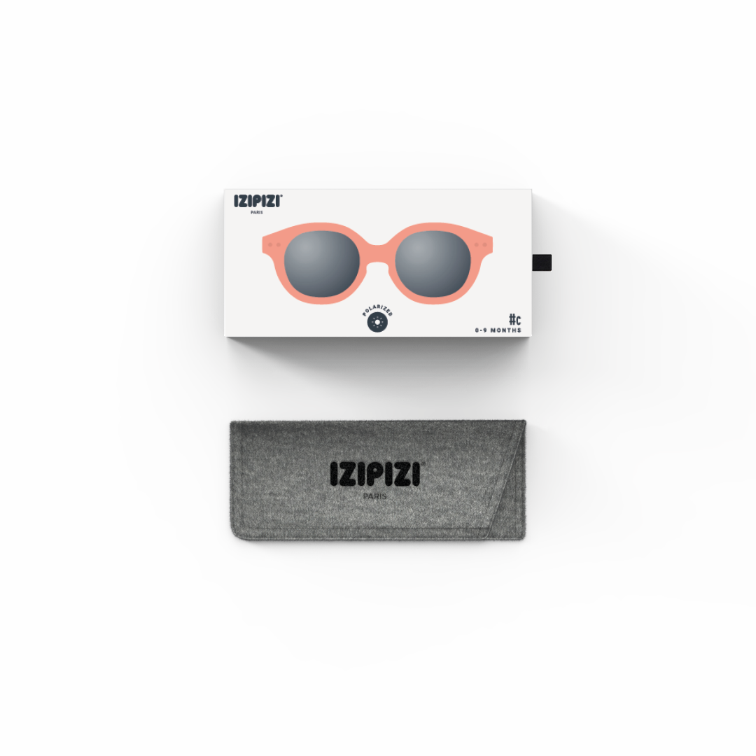 Polarized and flexible sunglasses 0-9 months, Retro Apricot