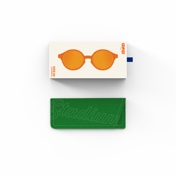 Occhiali da sole polarizzati e flessibili 9-36 mesi, Iconic Orange smash