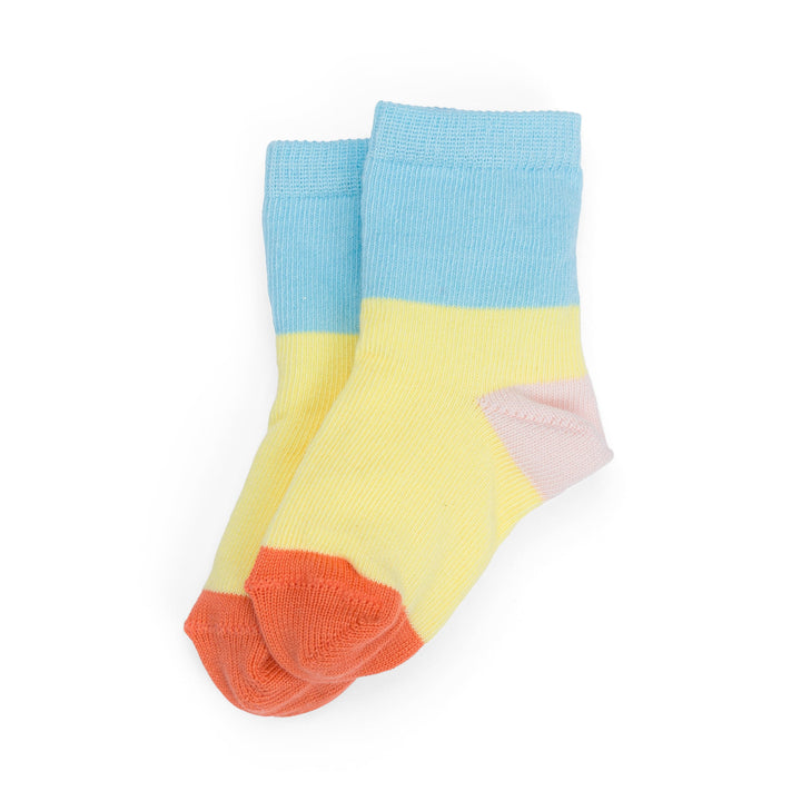 Multicolored Ribbed Socks, Lulu