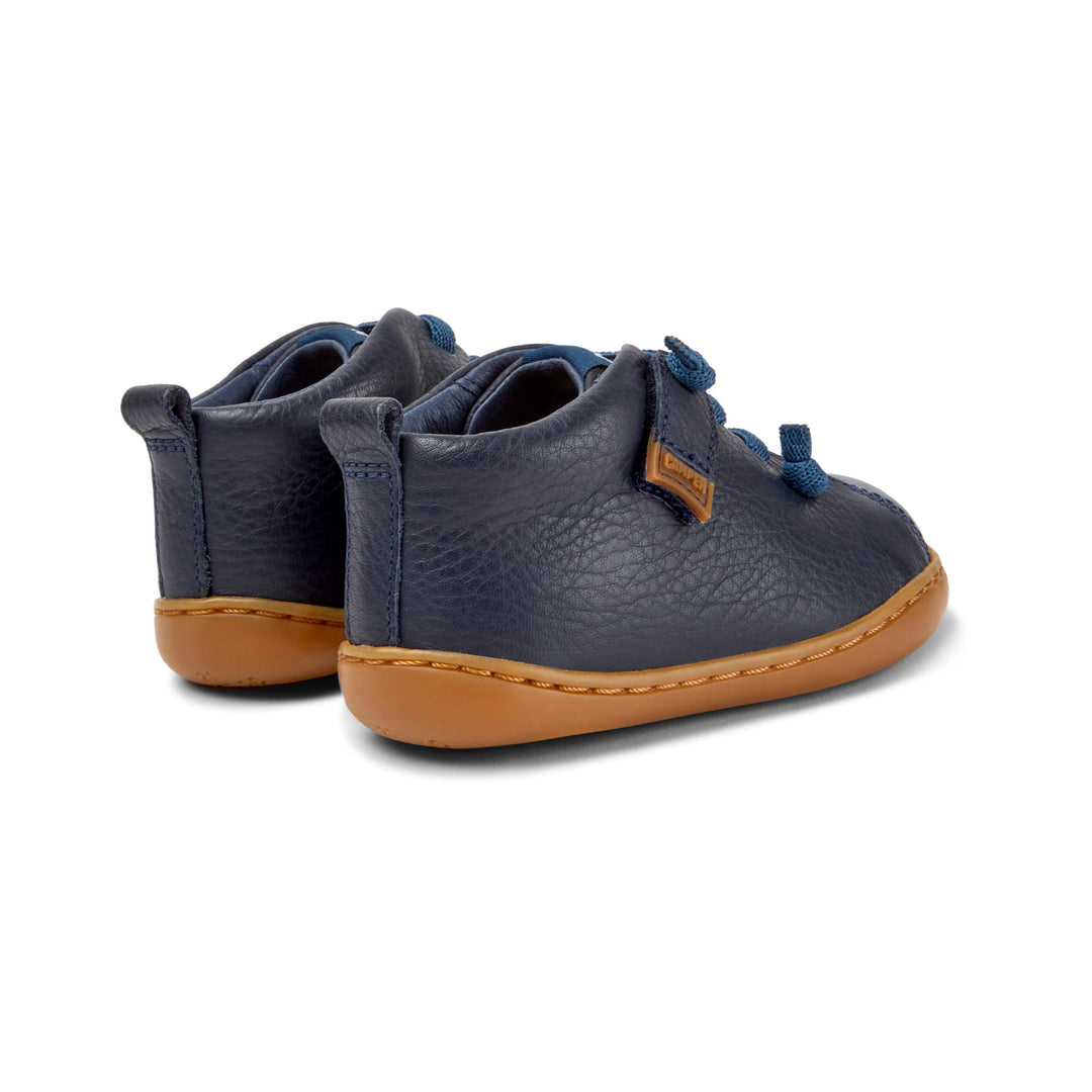 Scarpe per bambini in pelle blu navy, Peu primi passi | Camper