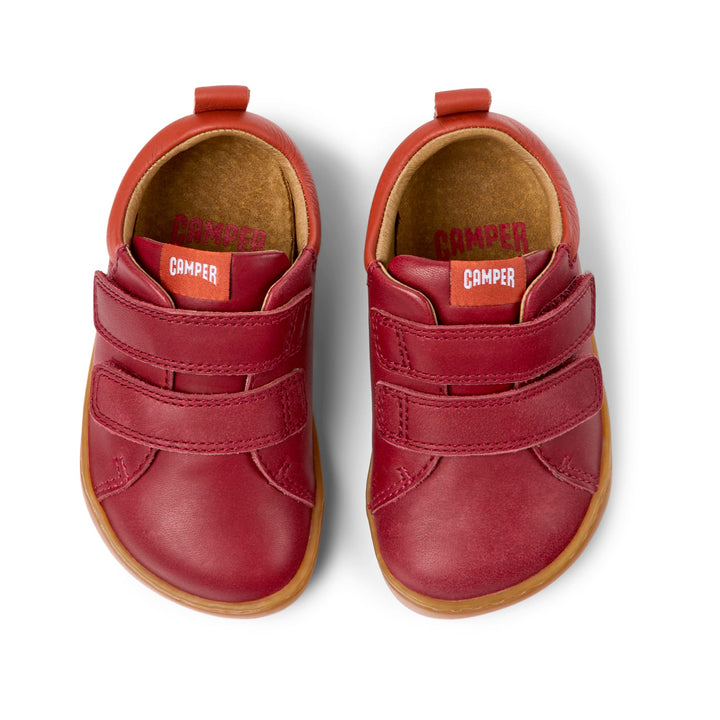 Camper | Scarpe in pelle bordeaux per bambini, Peu First Walkers