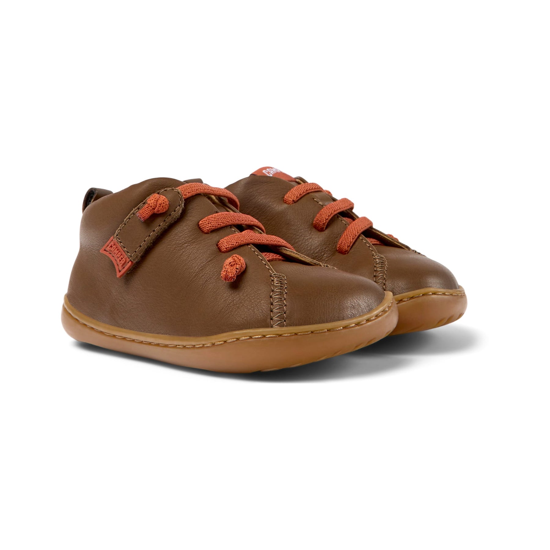 Scarpe in pelle marrone Peu primi passi