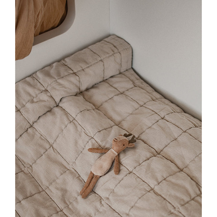 Reversible quilt cotton blanket, 140 x 100 cm