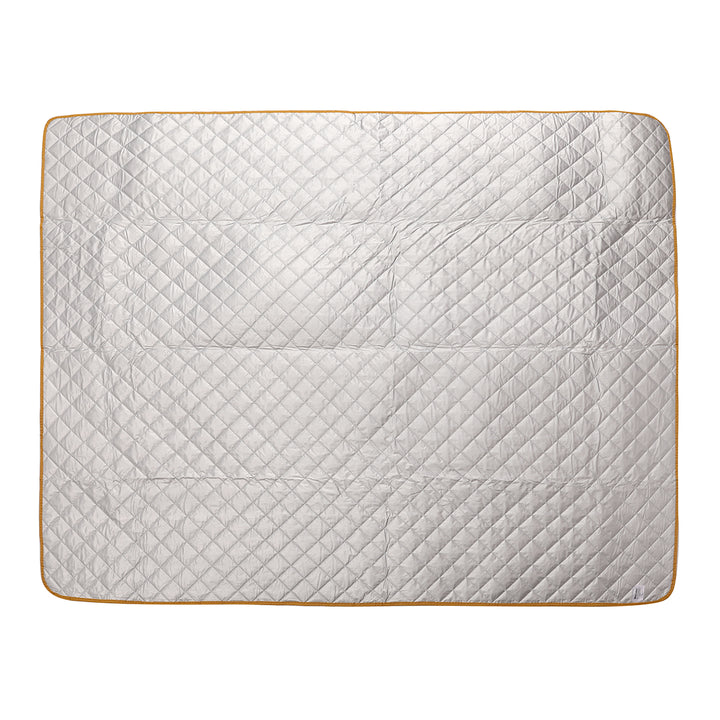 Coperta idrorepellente Picnic 140x170cm, Quadretti giallo