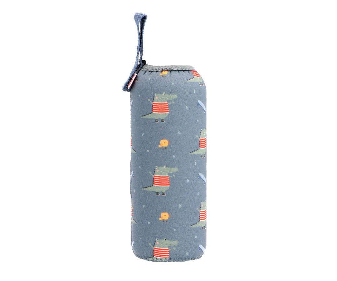 Stainless Steel Water Bottle 750ml, Crocodile