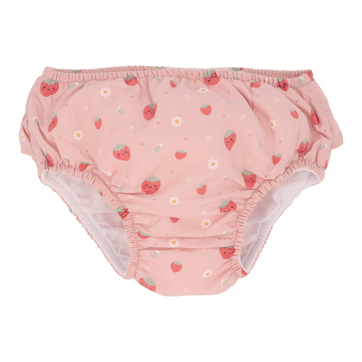 Costume da bagno contenitivo volanti, Fragole