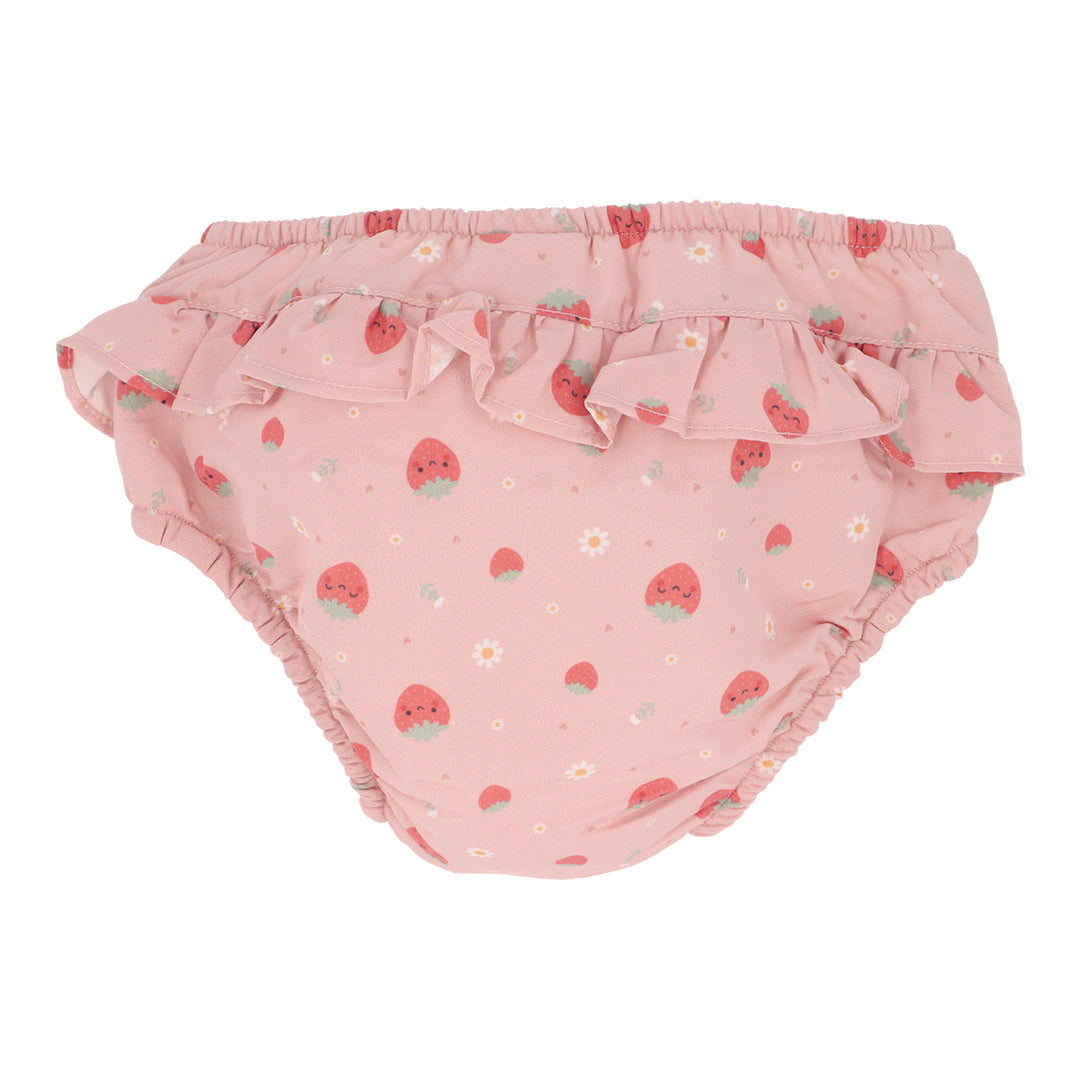 Costume da bagno contenitivo volanti, Fragole