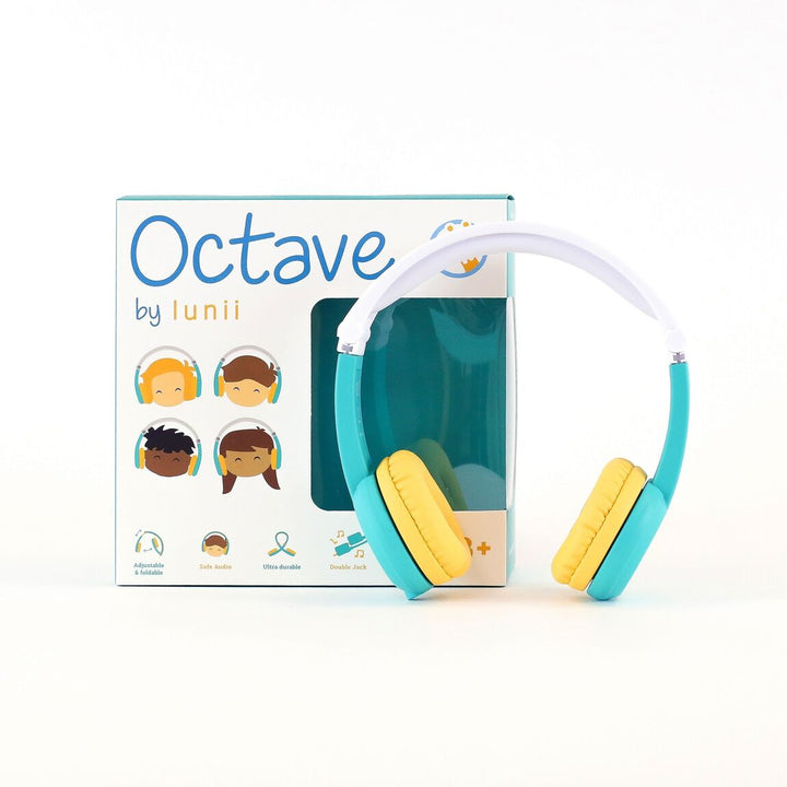 Octave foldable audio headphones