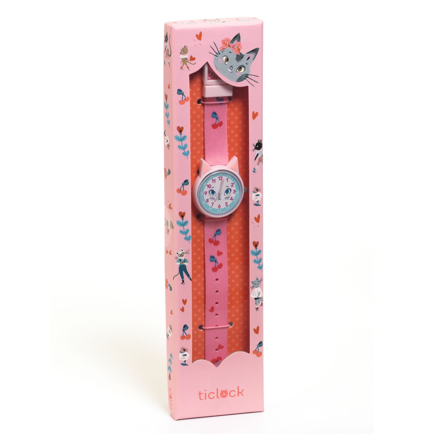 Orologio per bambini, Gatto