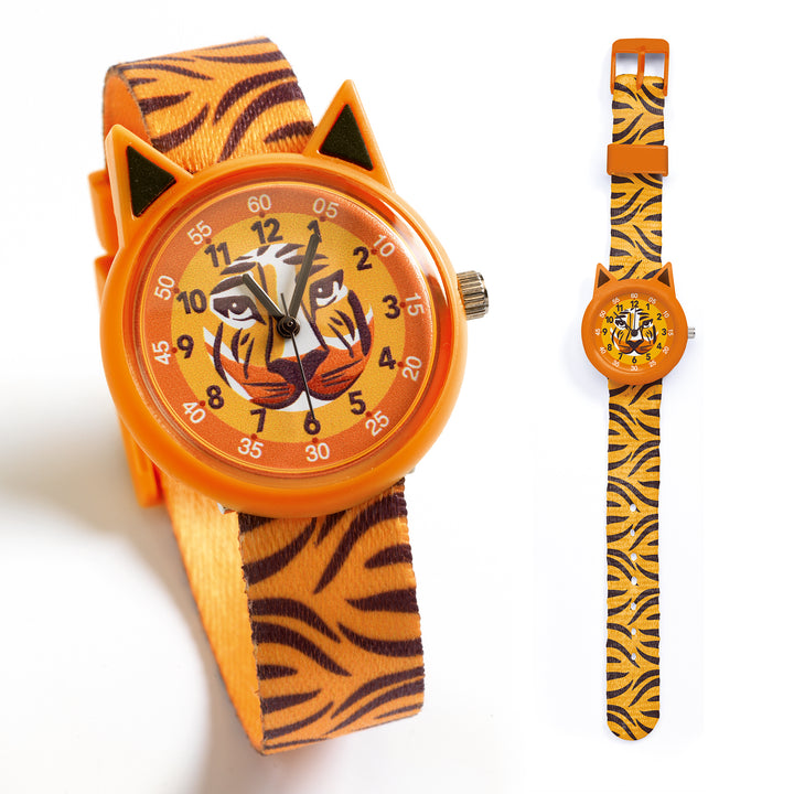 Orologio per bambini, Tigre