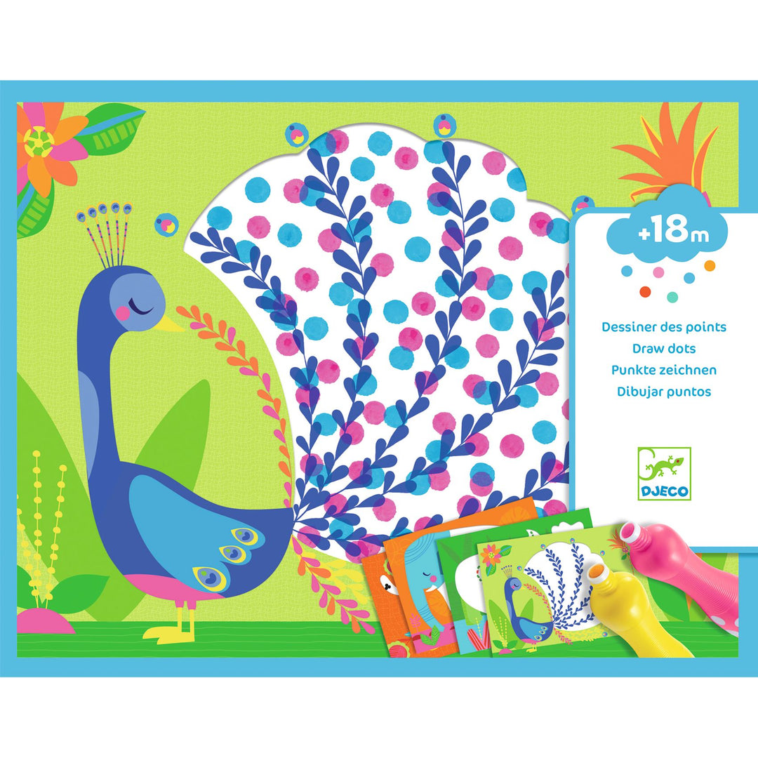 Primo kit colorare con i piccoli pois | Djeco