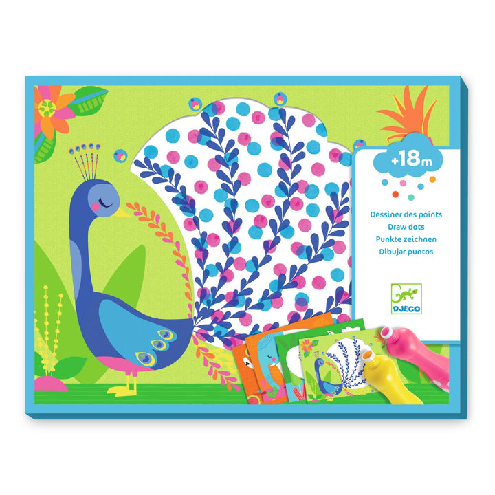 Primo kit colorare con i piccoli pois | Djeco