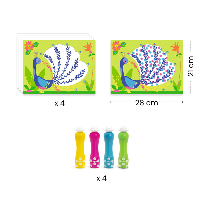 Primo kit colorare con i piccoli pois | Djeco