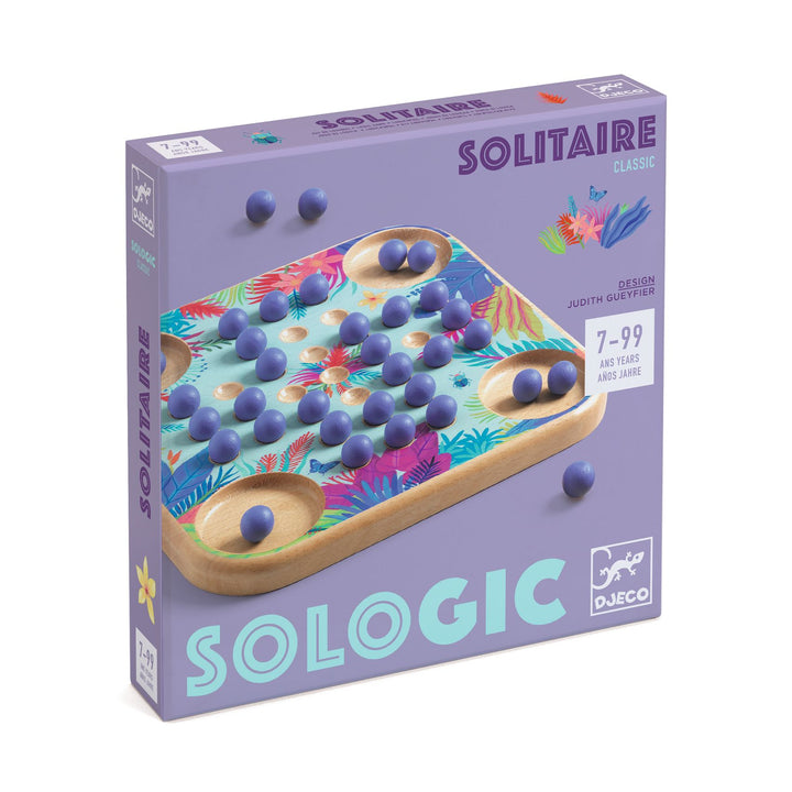 Wooden Solitaire Game