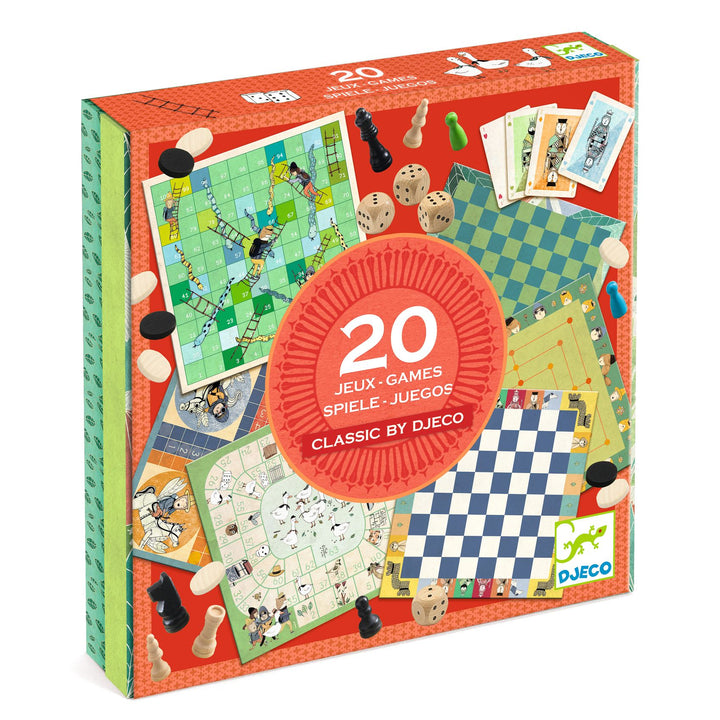 Cofanetto 20 giochi di società classici