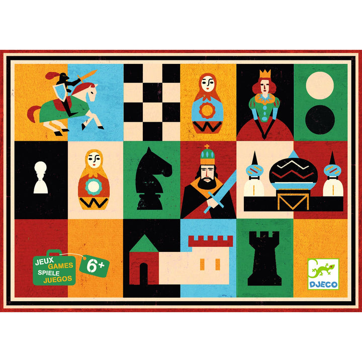 Djeco | Gioco degli scacchi e della dama