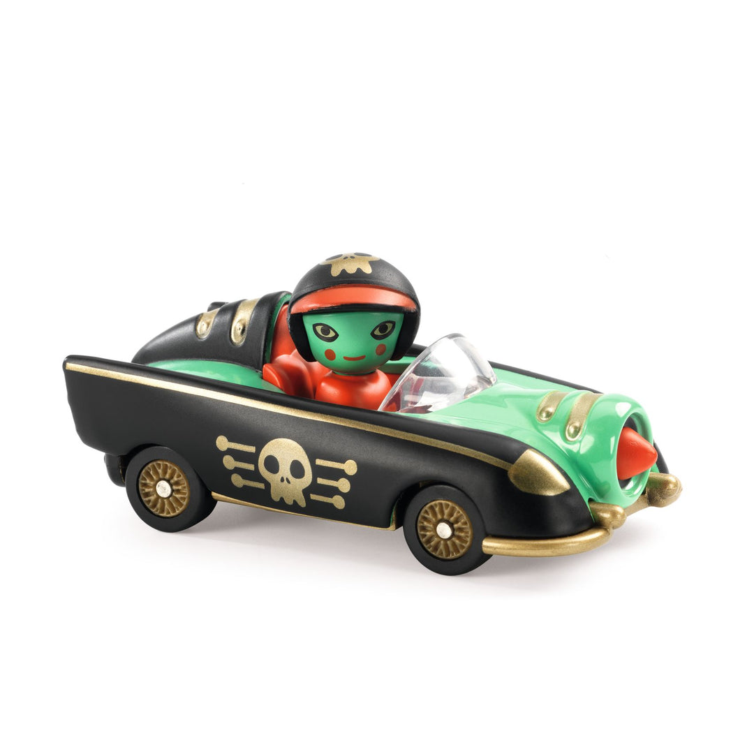 Macchinina in metallo, Pirate wheels - Crazy Motors - Djeco