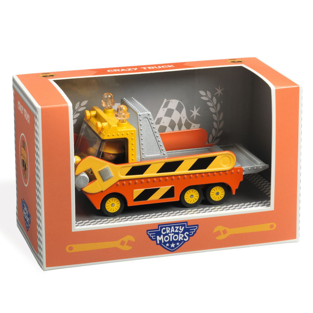 Macchinina in metallo, Crazy Truck - Crazy Motors - Djeco