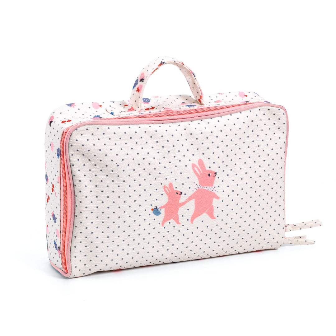 Bambola bebè, valigia e accessori, Pomea Cerise