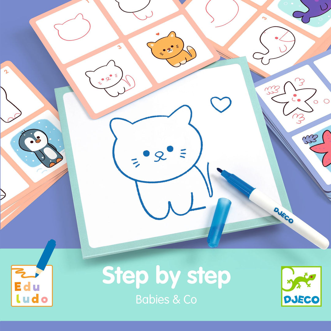 Learn to Draw Step by Step Babies &amp; Co