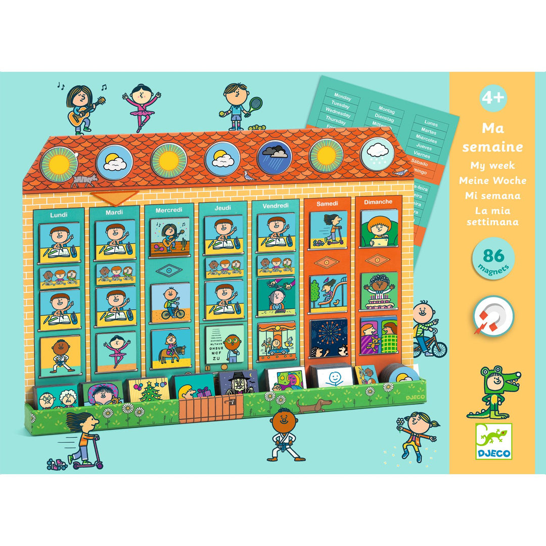 Magnetic Calendar, My Week