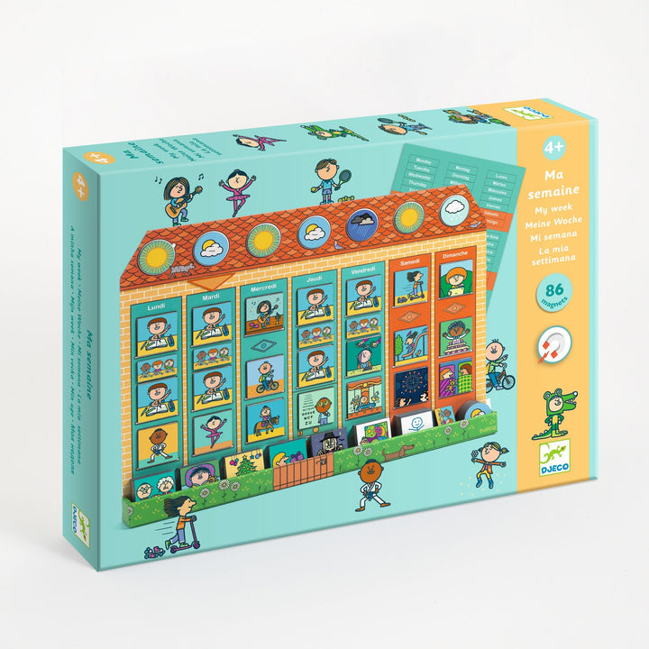 Magnetic Calendar, My Week