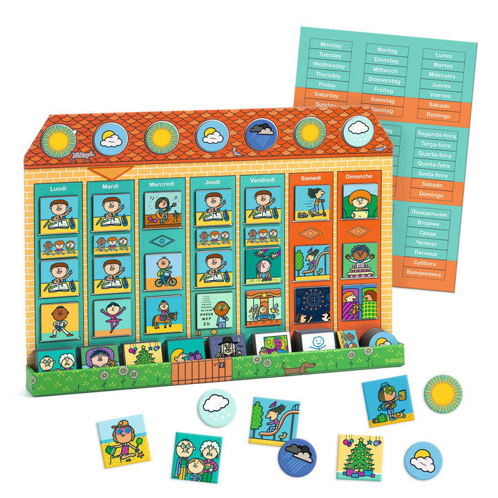 Magnetic Calendar, My Week