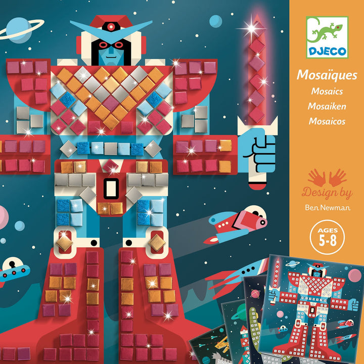 Djeco | Gioco creare mosaici Battaglia spaziale