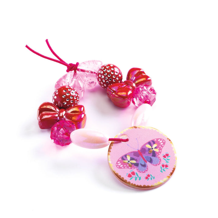 Set perline e ciondoli Farfalle 285pz