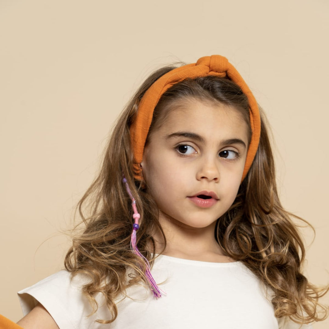 Grech & Co | Fascia capelli con nodo Sienna