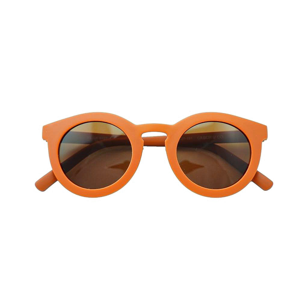 Grech&Co | Occhiali da sole flessibili UV400, Classic Bambino Ember