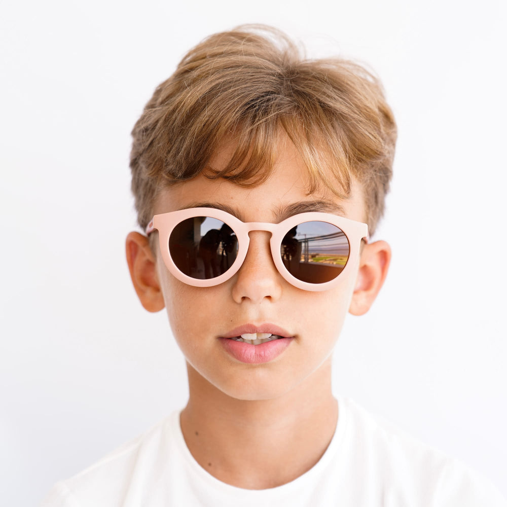 Grech&Co | Occhiali da sole flessibili UV400, Classic Bambino Sunset