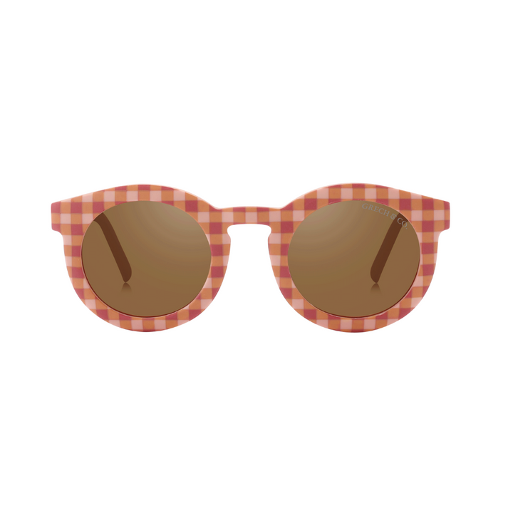 Occhiali da sole flessibili polarizzati Adulto Sunset gingham Grech&Co