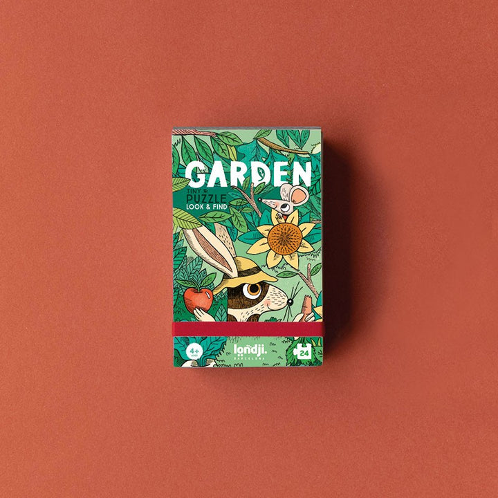 Little seek and find puzzle, Garden