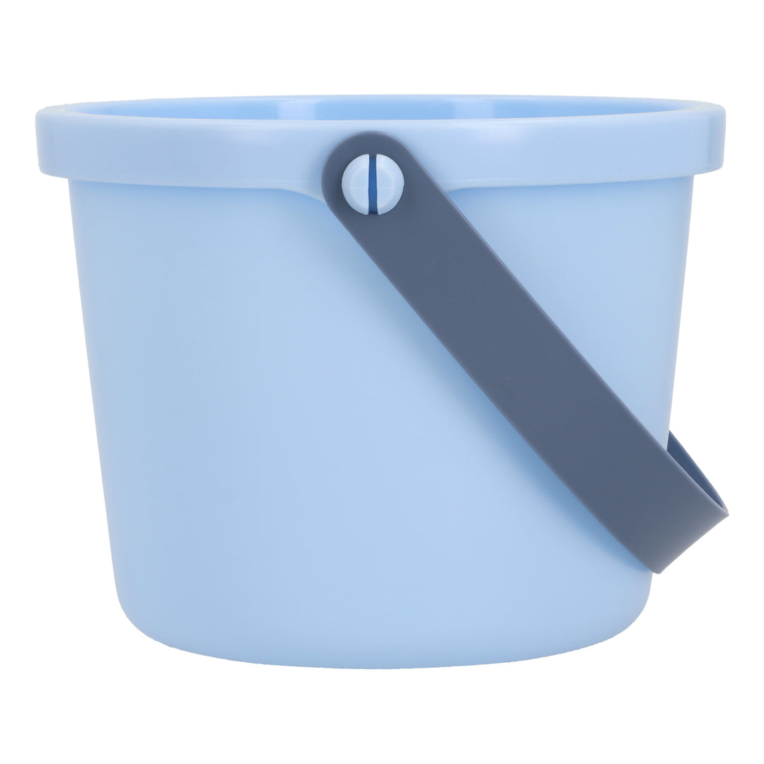 Beach toys, bucket, blue truck and accessories