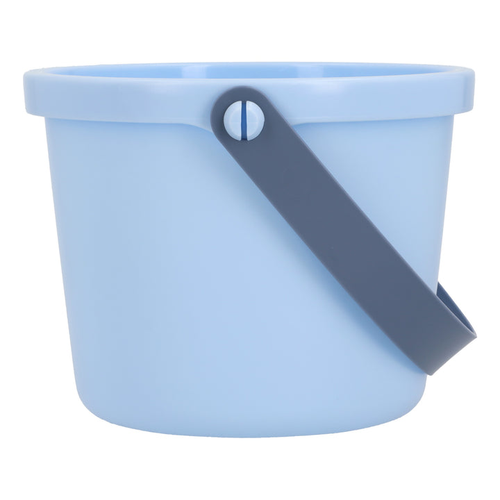 Beach toys, bucket, blue truck and accessories