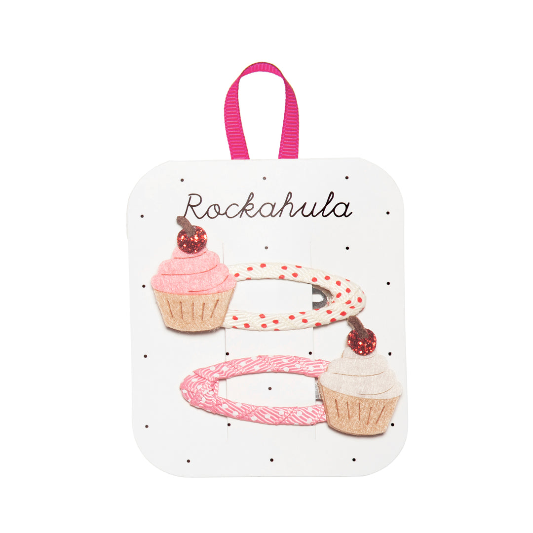 Fermagli per capelli Cherry cupcake | Rockahula Kids