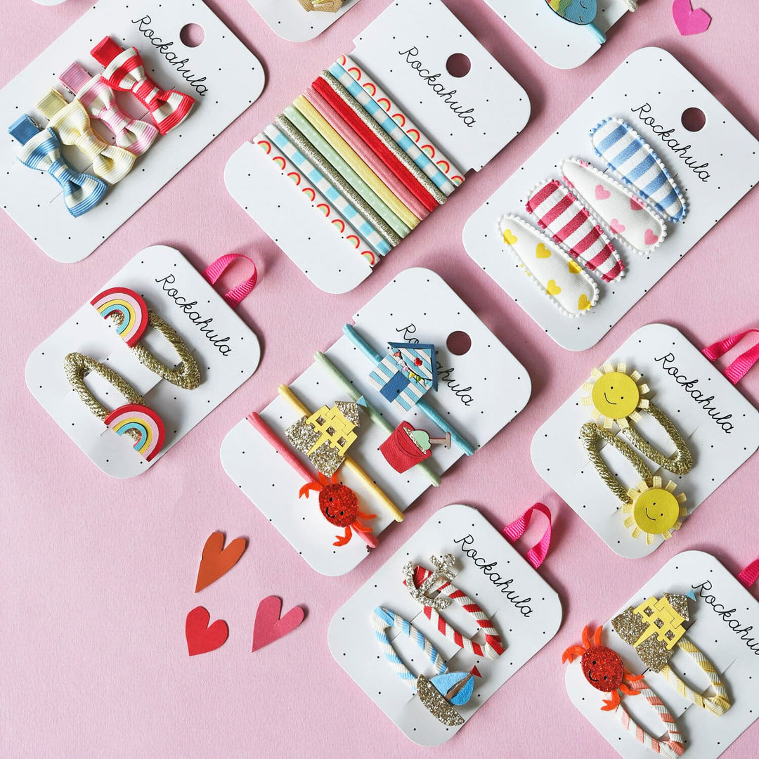 Beach hair clips