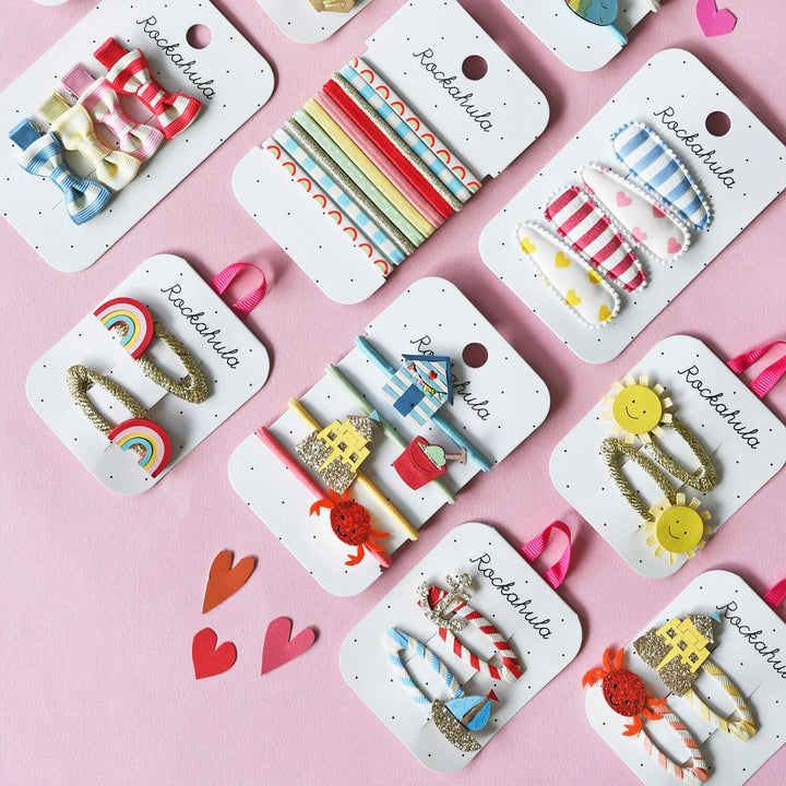 Beach hair clips