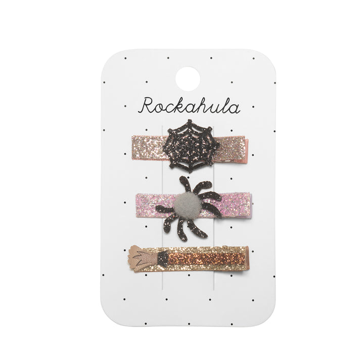 Halloween Hair Clips, Spooky Spider