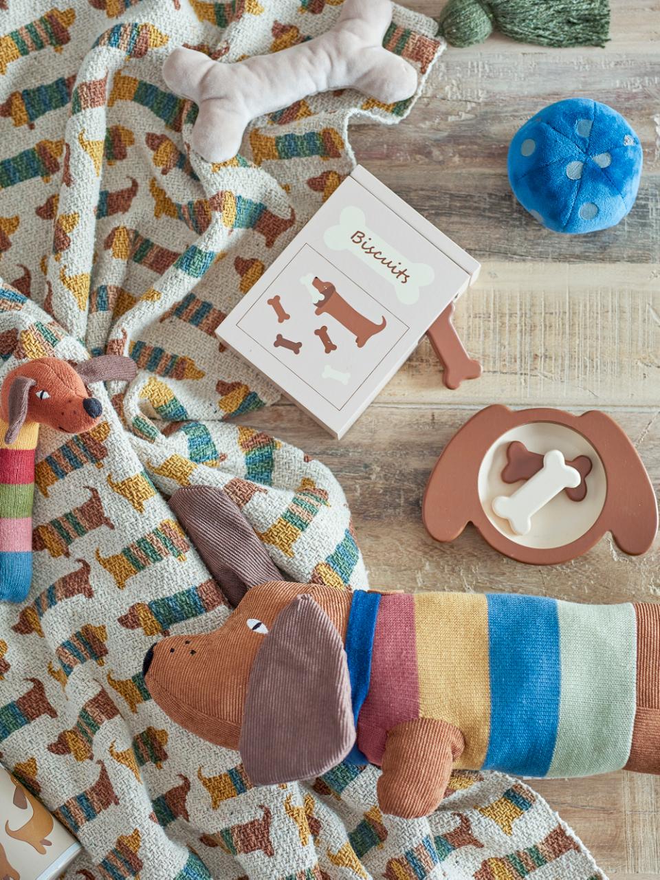 Plush dachshund dog Charlie