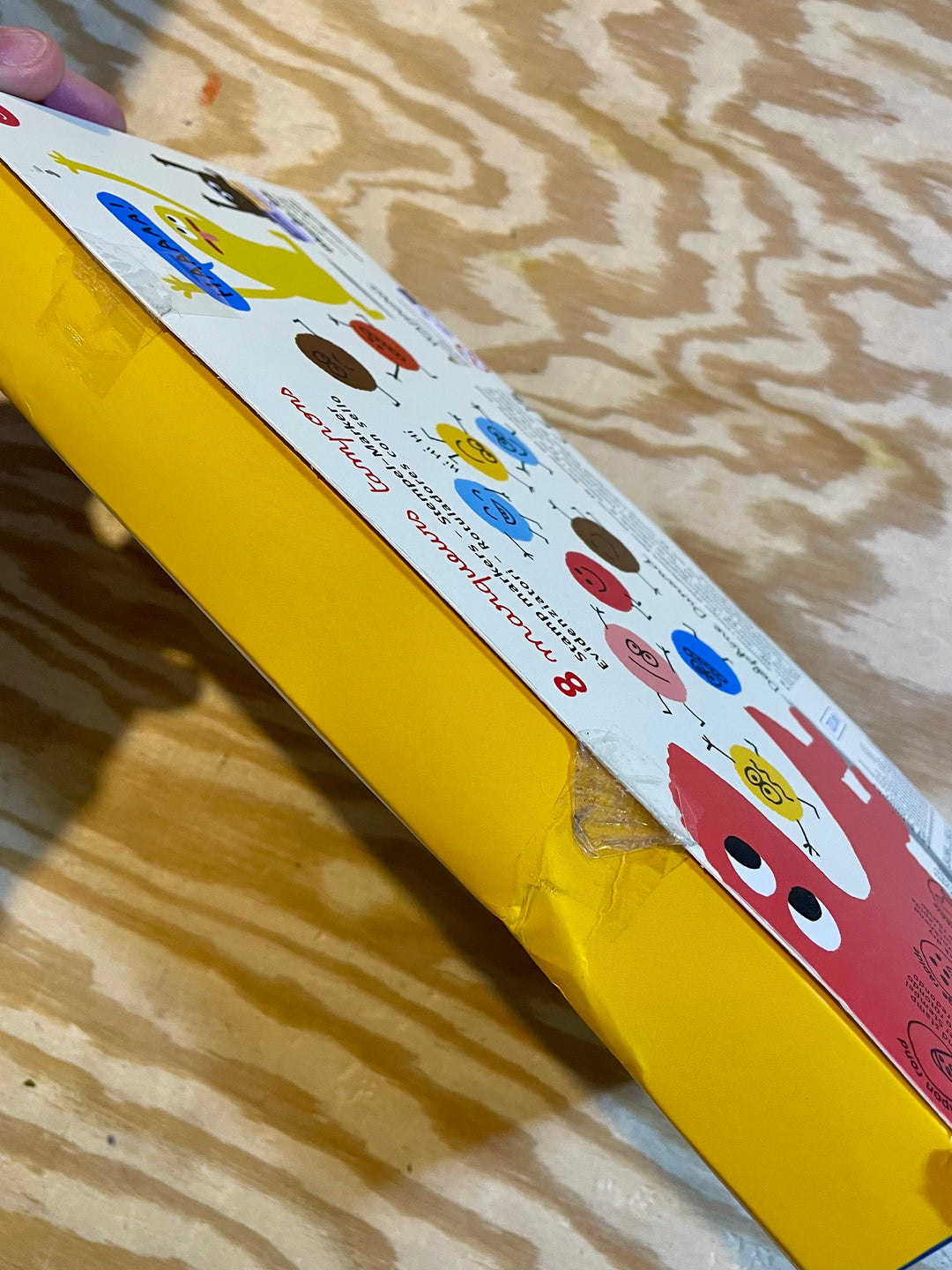Round stamp highlighters